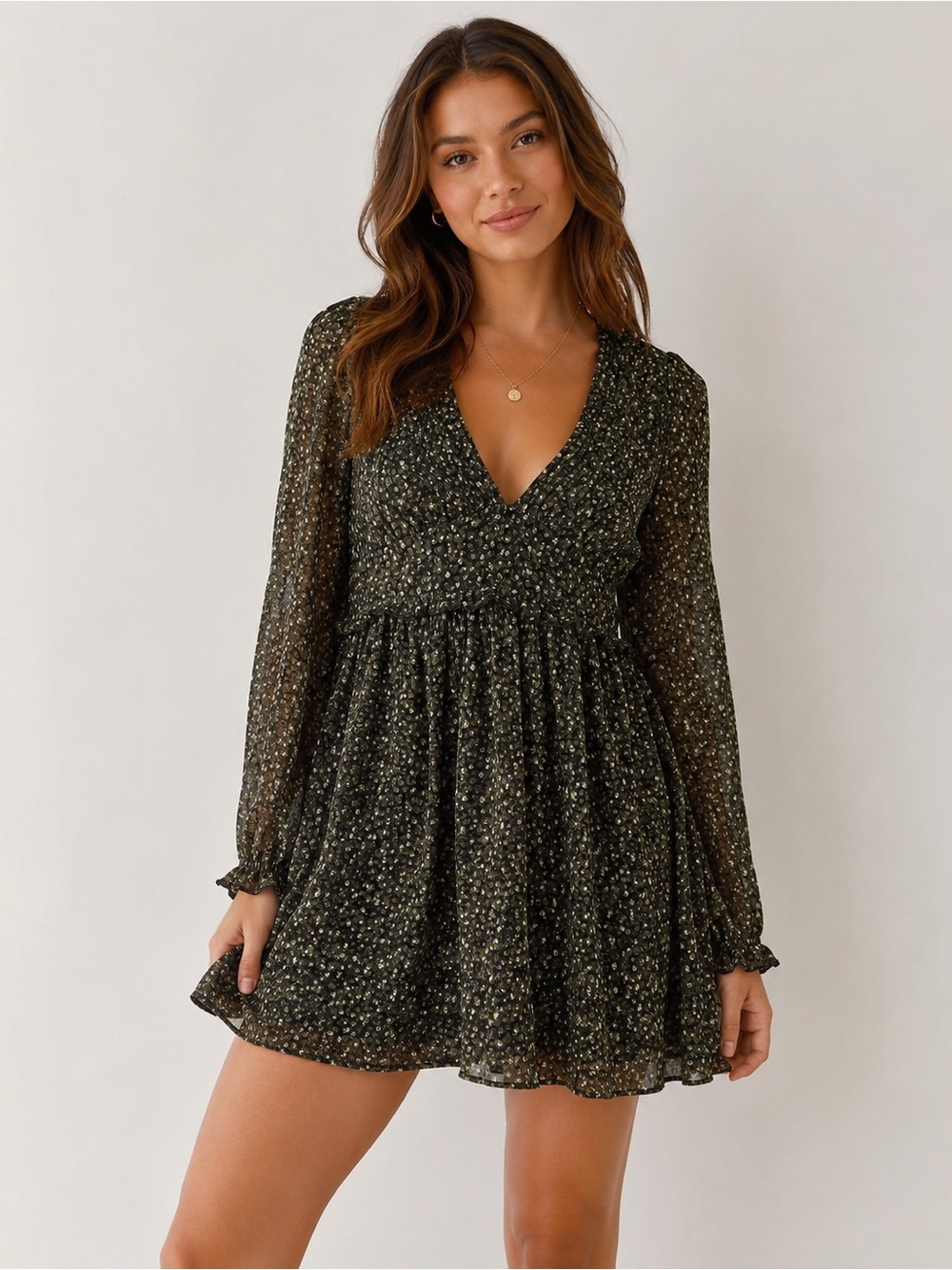Urban outfitters cheetah print mini dress Medium